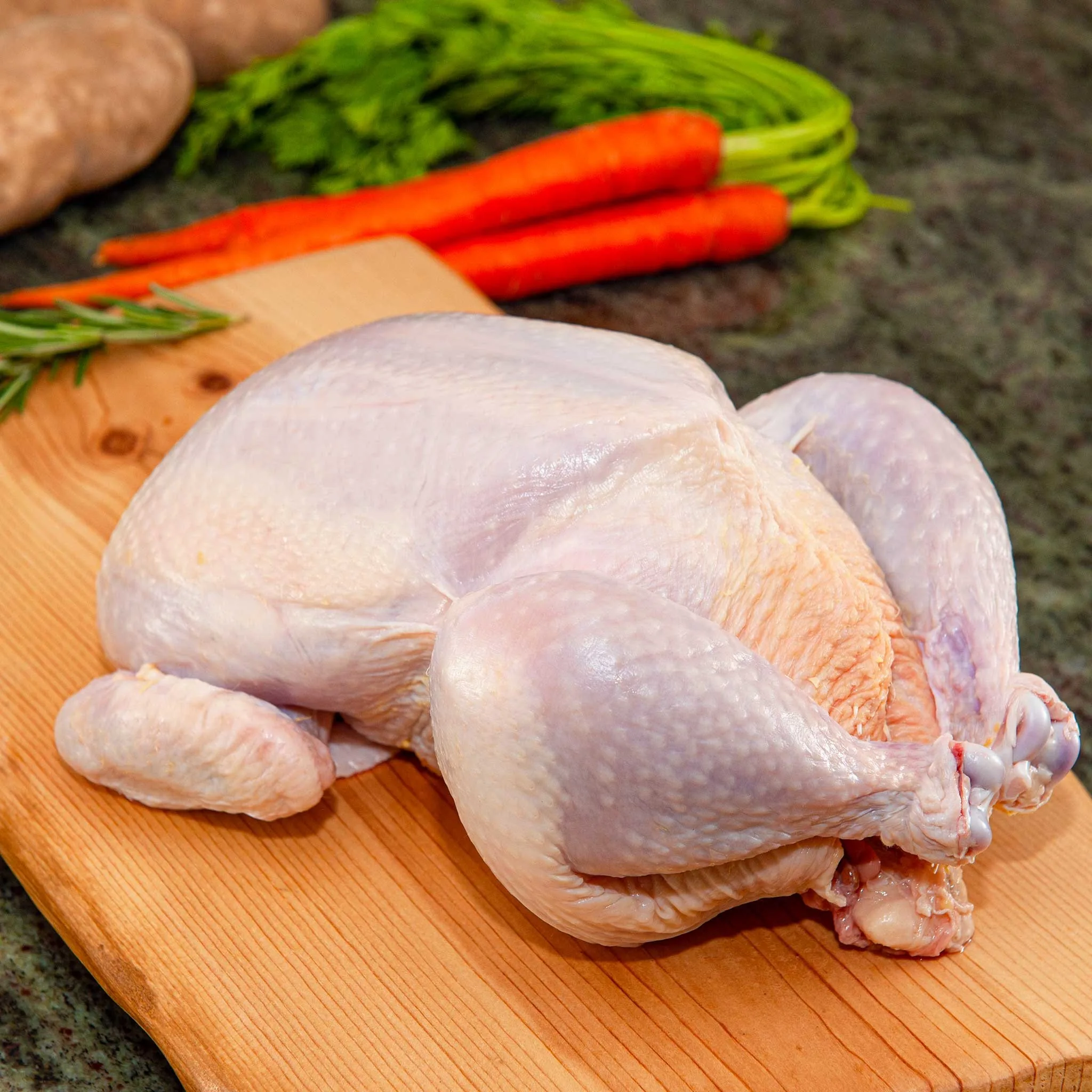 Single dressed broiler chicken ready to cook — KukuCrest Nairobi Kenya